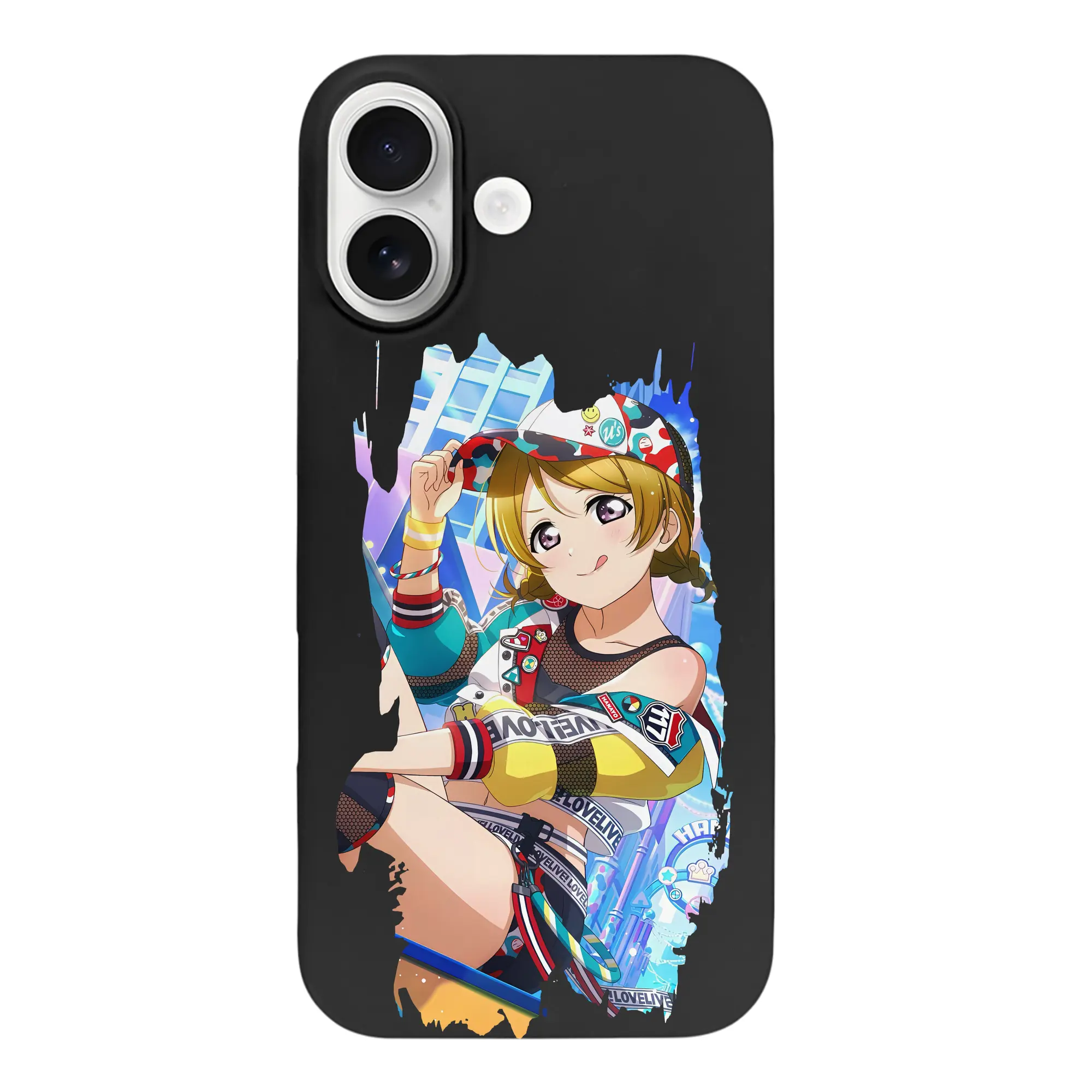 Love Live! グッズ,小泉花陽 - iPhone 17 シリーズ シリコンケース 薄型 耐衝撃 指紋防止 ソフトタッチカバー 精密フィット 傷防止 保護ケース iPhone 17/17 Air/17 Pro/17 Pro Max 対応